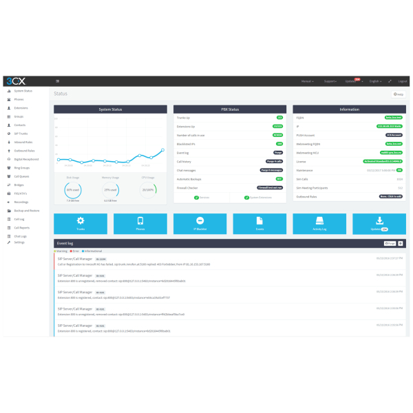 3CXManagementConsole